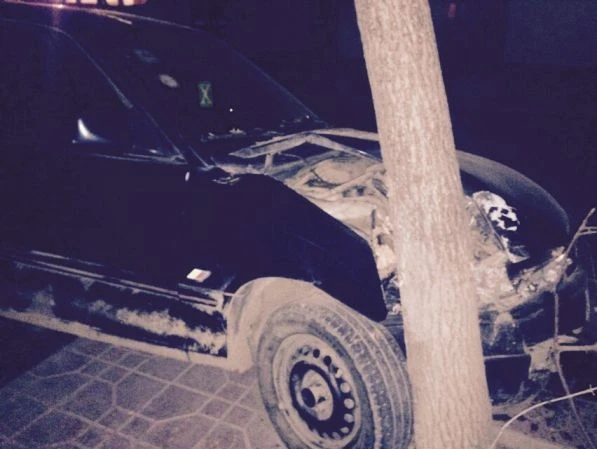 В Баку водитель протаранил 14 автомобилей