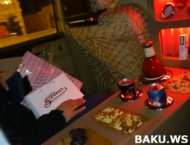 Необычное такси в Баку