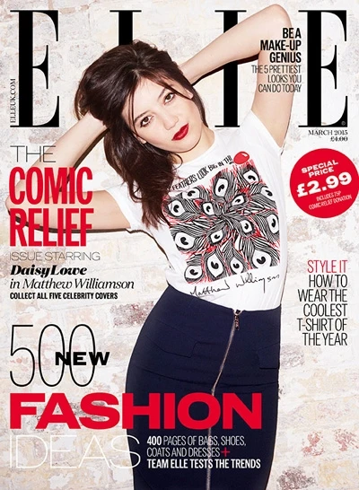 Кейт Аптон и другие героини пяти обложек мартовского Elle UK