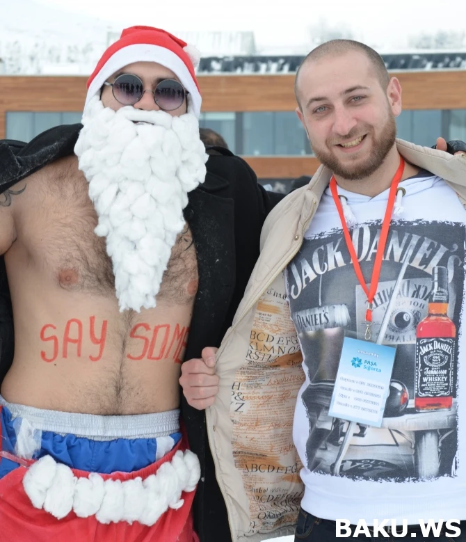 Впервые в Азербайджане с успехом состоялся экстремальный проект JAGUAR SnowBowling (видео)