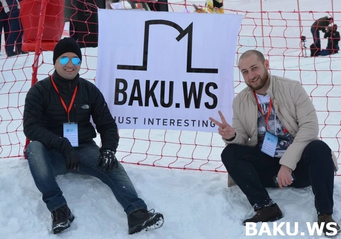 Впервые в Азербайджане с успехом состоялся экстремальный проект JAGUAR SnowBowling (видео)
