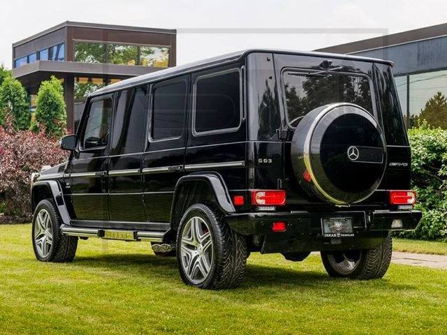 Бронированный на 1 000 000 долларов Mercedes G63 AMG