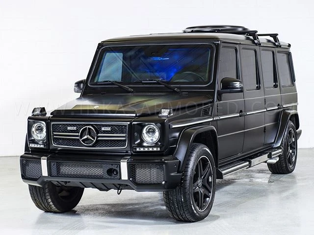 Бронированный на 1 000 000 долларов Mercedes G63 AMG