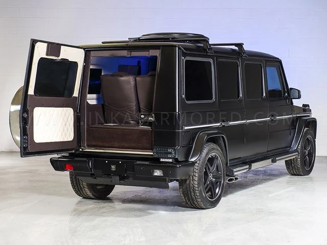 Бронированный на 1 000 000 долларов Mercedes G63 AMG