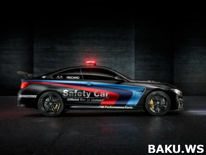 BMW M4 Safety Car с водяным охлаждением