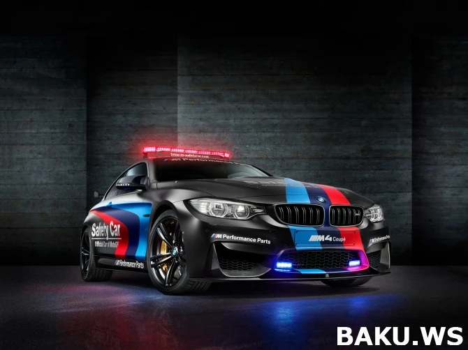 BMW M4 Safety Car с водяным охлаждением
