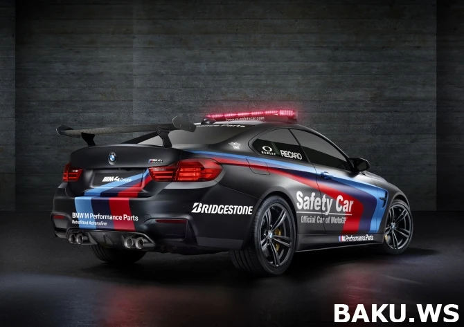BMW M4 Safety Car с водяным охлаждением