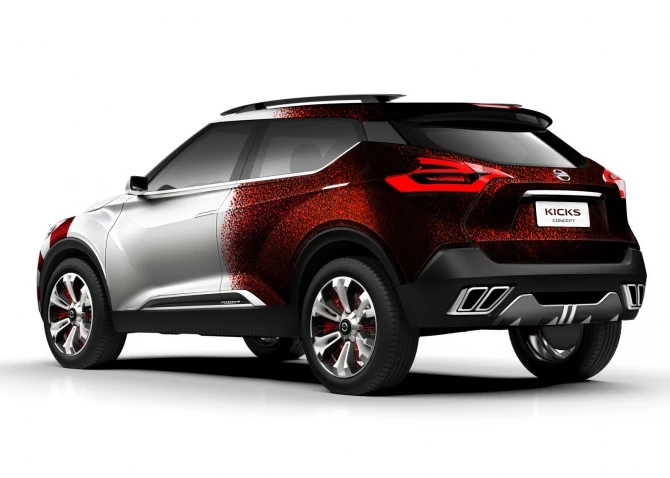 Nissan Kicks в карнавальном прикиде