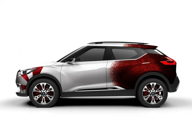 Nissan Kicks в карнавальном прикиде