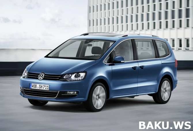 Volkswagen Sharan получил новые движки и опции