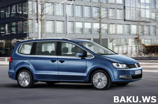 Volkswagen Sharan получил новые движки и опции