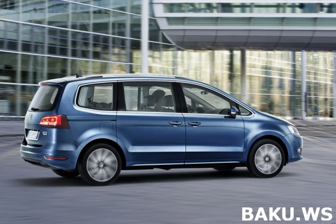 Volkswagen Sharan получил новые движки и опции