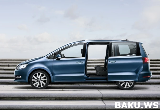 Volkswagen Sharan получил новые движки и опции