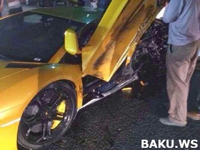 Lamborghini Aventador столкнулся с быком