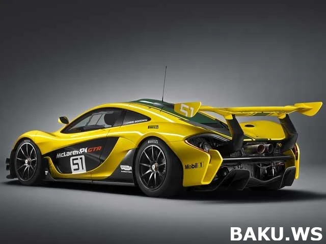 1000 л.с. - Эксклюзивный монстр дорог McLaren P1 GTR
