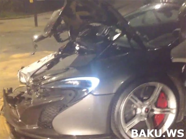 McLaren 650S Spider разлетелся на куски (видео)