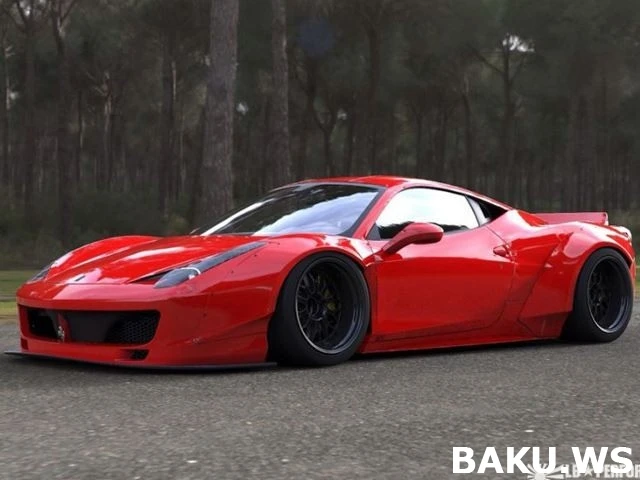 В стельку пьяный водитель разбил Ferrari 458 Italia