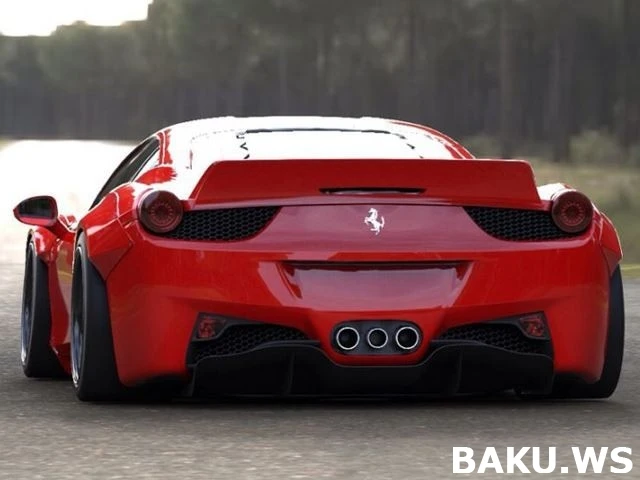 В стельку пьяный водитель разбил Ferrari 458 Italia