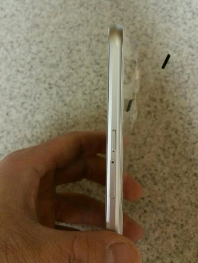 Первые живые фотографии Samsung Galaxy S6