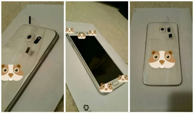 Первые живые фотографии Samsung Galaxy S6