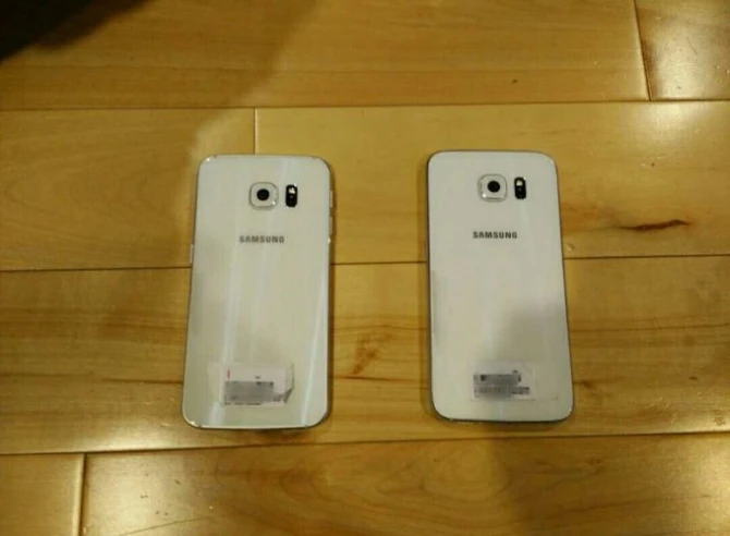Первые живые фотографии Samsung Galaxy S6