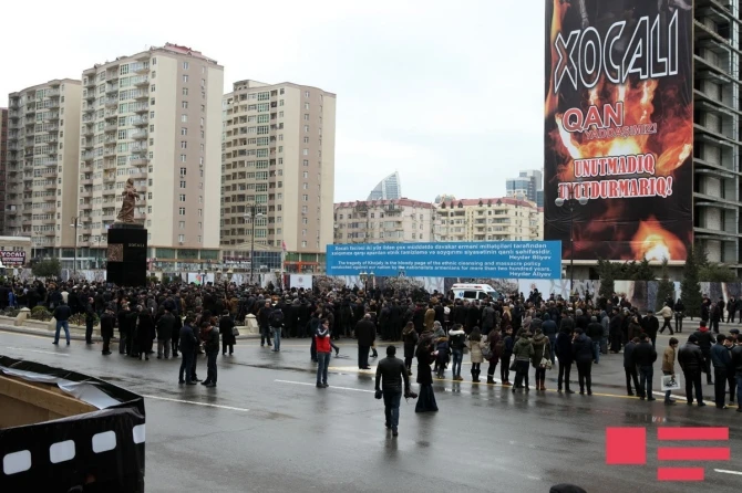 В Азербайджане поминают жертв Ходжалинского геноцида