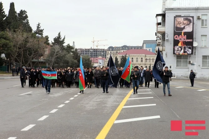 В Азербайджане поминают жертв Ходжалинского геноцида