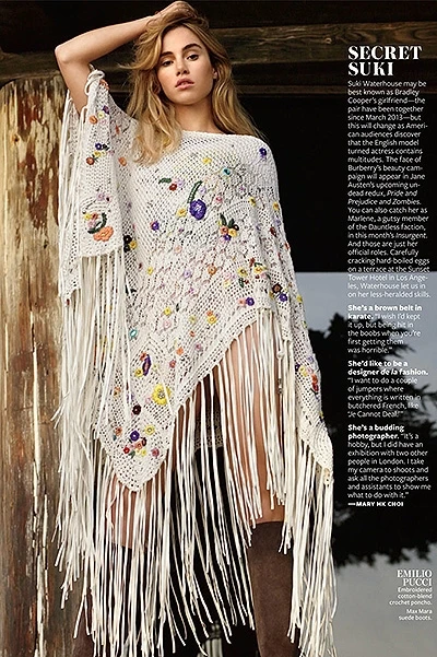 Сьюки Уотерхаус в новой фотосессии для InStyle Magazine