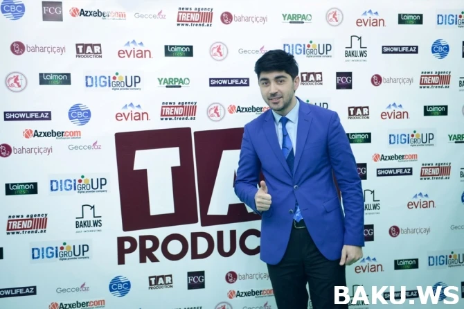 Азербайджанские знаменитости на дне рождения «TAR Production & Studio»