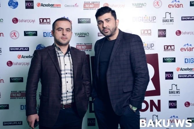 Азербайджанские знаменитости на дне рождения «TAR Production & Studio»