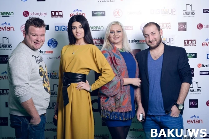 Азербайджанские знаменитости на дне рождения «TAR Production & Studio»