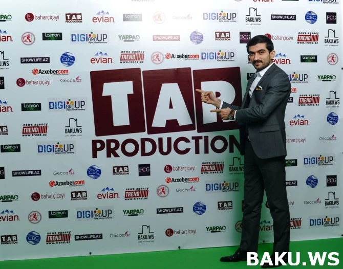 Азербайджанские знаменитости на дне рождения «TAR Production & Studio»