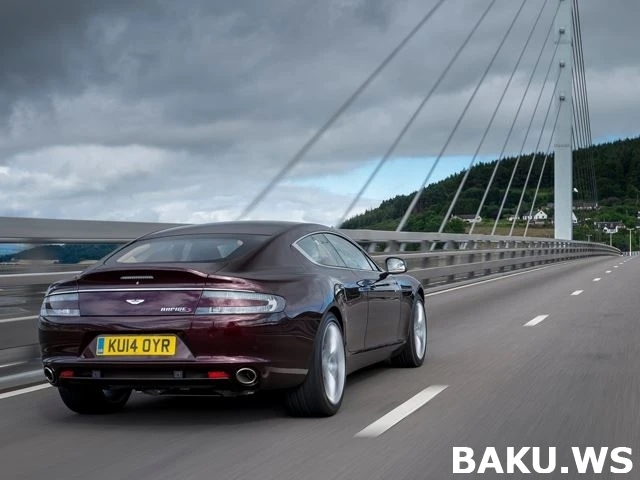 Премьера в Баку – Astron Martin Rapide S (видео)