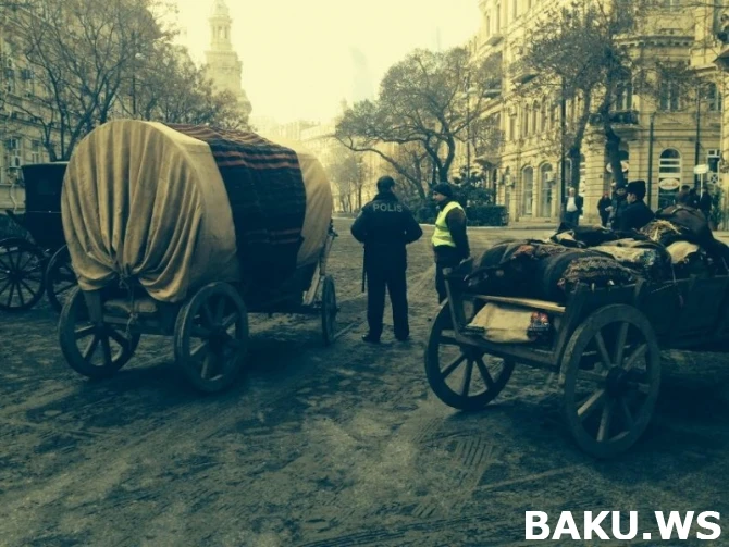 В Баку проходят съемки фильма «Али и Нино»