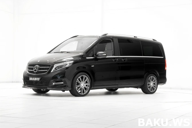 BRABUS предложила свой дизайн комфортабельного Mercedes V-class