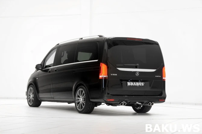 BRABUS предложила свой дизайн комфортабельного Mercedes V-class
