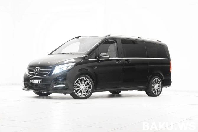 BRABUS предложила свой дизайн комфортабельного Mercedes V-class