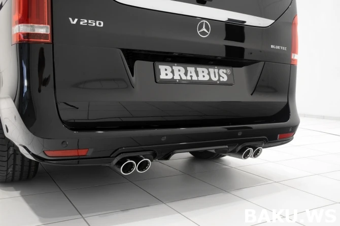 BRABUS предложила свой дизайн комфортабельного Mercedes V-class
