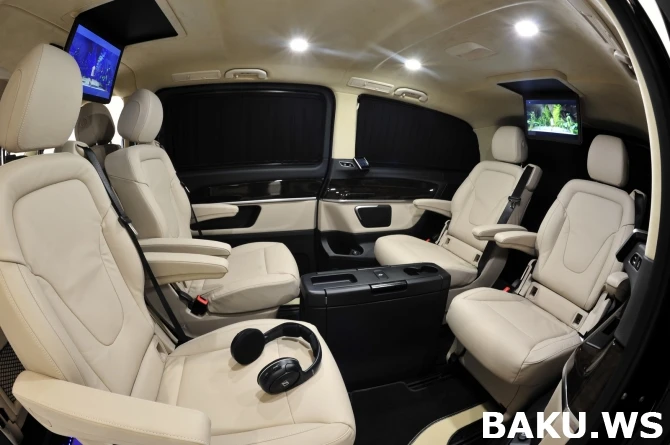 BRABUS предложила свой дизайн комфортабельного Mercedes V-class