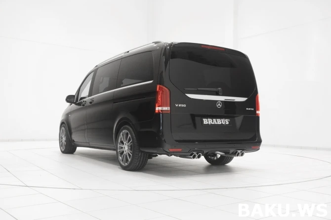 BRABUS предложила свой дизайн комфортабельного Mercedes V-class