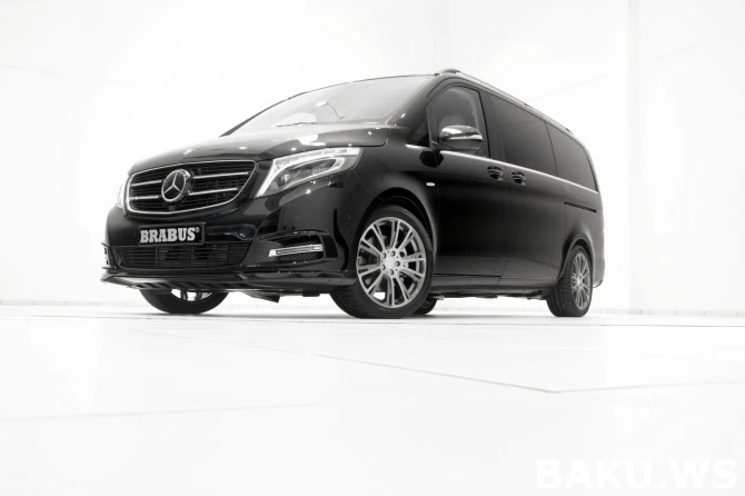 BRABUS предложила свой дизайн комфортабельного Mercedes V-class