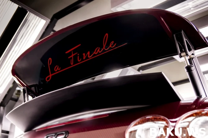 Женева 2015: La Finale - последний из рода Veyron (видео)