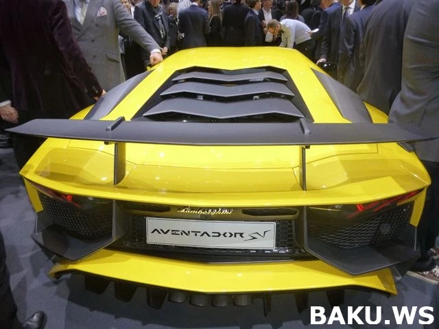 Женева 2015: Lamborghini Aventador LP 750-4 Superveloce (видео)