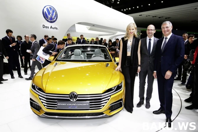 Женева 2015: Будущее поколение СС за концептом Volkswagen Sport Coupe GTE (видео)