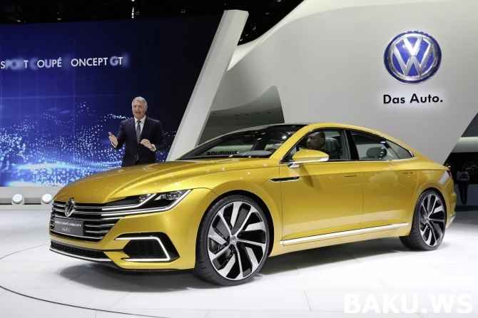 Женева 2015: Будущее поколение СС за концептом Volkswagen Sport Coupe GTE (видео)