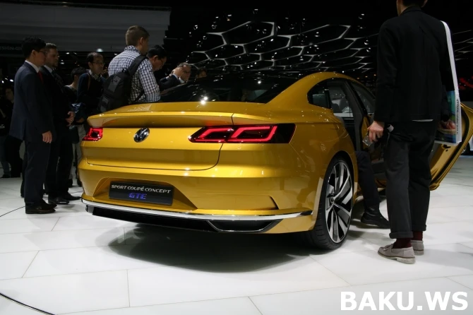 Женева 2015: Будущее поколение СС за концептом Volkswagen Sport Coupe GTE (видео)