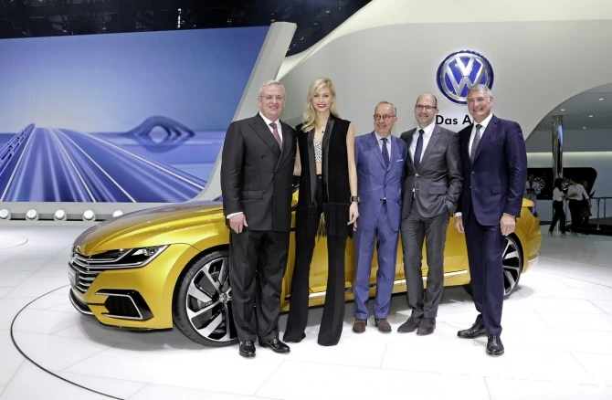 Женева 2015: Будущее поколение СС за концептом Volkswagen Sport Coupe GTE (видео)