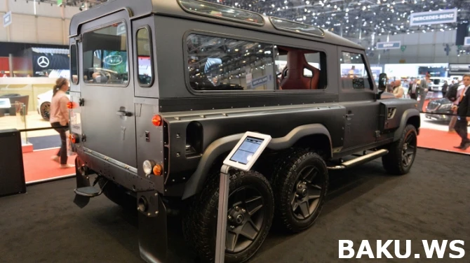 Женева 2015: Легенда бездорожья Land Rover Defender от Kahn Design