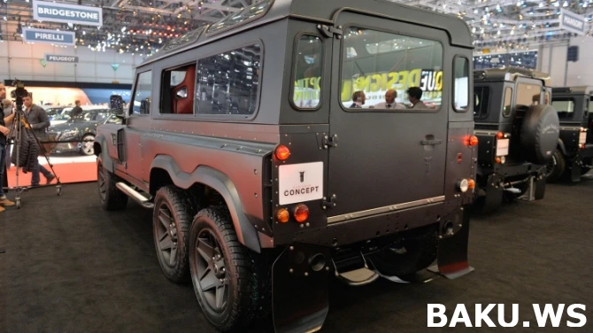 Женева 2015: Легенда бездорожья Land Rover Defender от Kahn Design