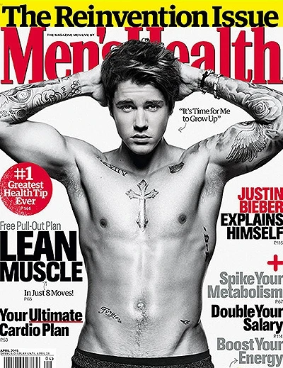Джастин Бибер в новой фотосессии для Men's Health